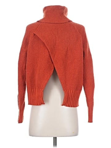 Madewell Eastbrook Turtleneck Cross-Back Sweater in Cotton-Merino Yarn (view 2)