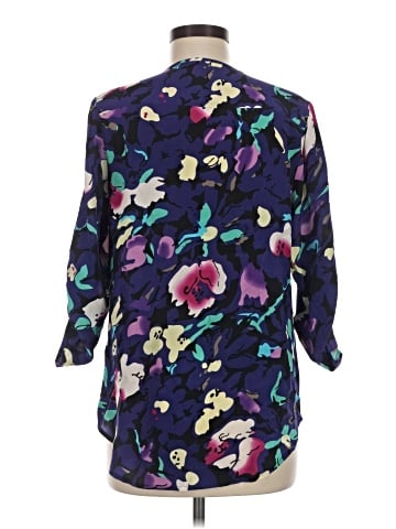 Yumi Kim 3/4 Sleeve Silk Top (view 2)