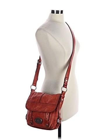 Fossil Leather Crossbody Bag (view 2)