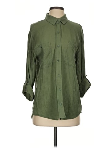 Sanctuary 3/4 Sleeve Button-Down Shirt (view 1)