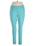 Torrid Solid Teal Active Pants Size 3X Plus (3) - photo 1