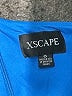 Xscape Solid Blue Cocktail Dress Size 8 - photo 7