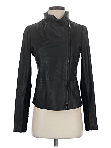 Vince. Leather Jacket (view 1)