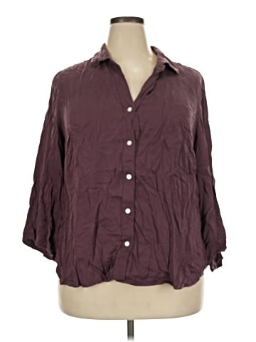 J.Jill 3/4 Sleeve Button-Down Shirt (view 1)