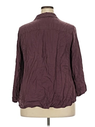 J.Jill 3/4 Sleeve Button-Down Shirt (view 2)