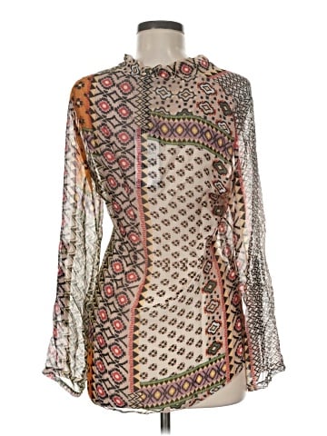 Tempo Paris Long Sleeve Blouse (view 2)
