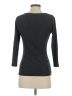 Deletta Gray 3/4 Sleeve Top Size XS - photo 2