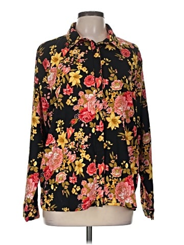 Tolani Long Sleeve Blouse (view 1)
