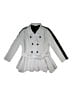 Assorted Brands 100% Polyester White Trenchcoat Size 3X - photo 2
