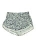 Athleta Floral Blue Shorts Size S - photo 1