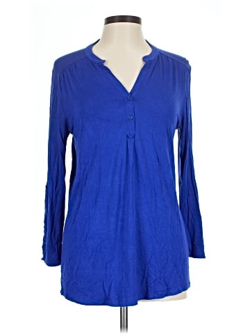 Cable & Gauge Long Sleeve Henley (view 1)