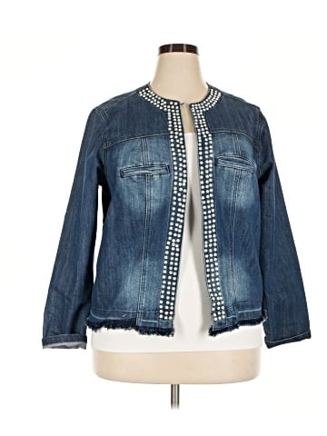 Ashley Stewart Denim Jacket (view 1)