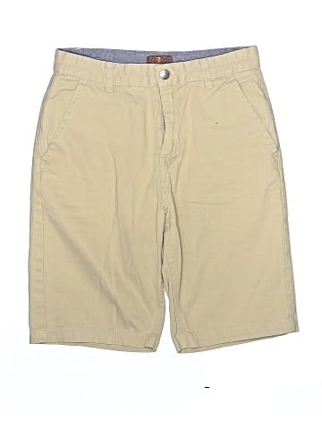 7 For All Mankind Khaki Shorts (view 1)