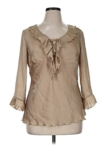 New Directions 3/4 Sleeve Blouse (view 1)