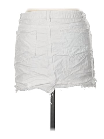 Signature 8 Denim Skirt (view 2)