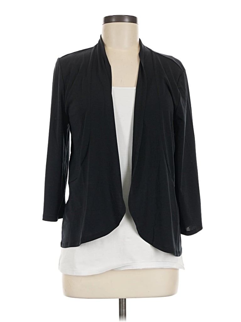 Pre-owned Iman Kimono In Black
