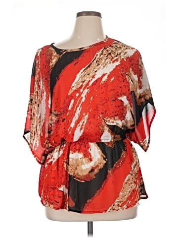 Premise Studio Short Sleeve Blouse (view 1)