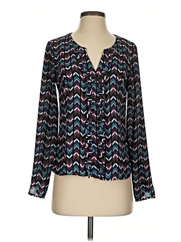 Candie's Long Sleeve Blouse (view 1)
