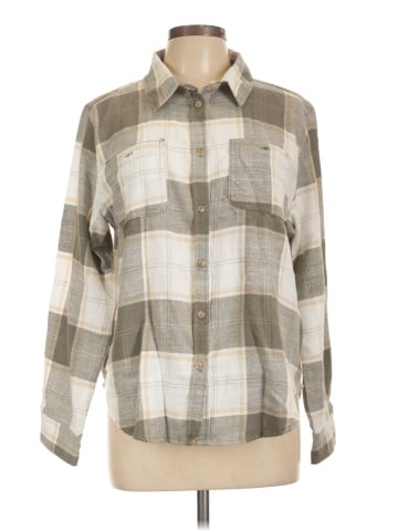 Love Tree Long Sleeve Button-Down Shirt (view 1)