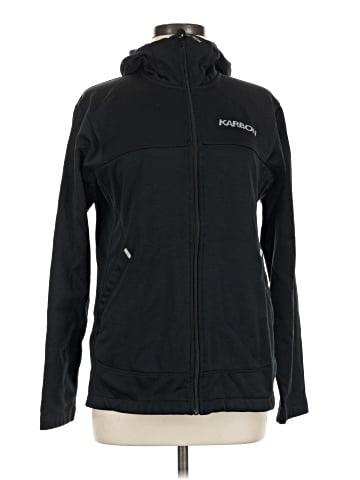 Karbon Zip Up Hoodie (view 1)