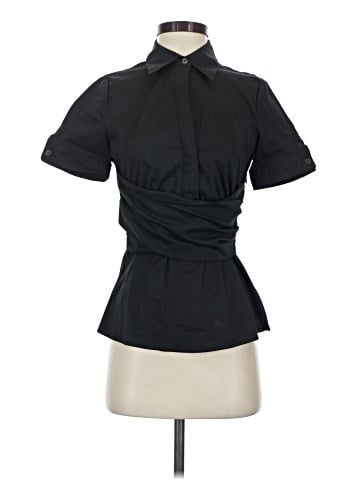 BCBGMAXAZRIA Short Sleeve Blouse (view 1)