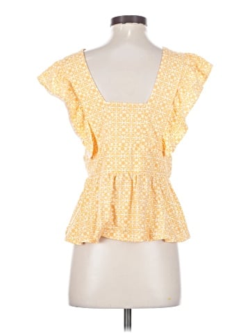 Lands' End Short Sleeve Blouse (view 2)