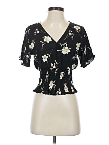 Paper Crane Short Sleeve Blouse (view 1)