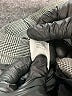 Pendleton 100% Virgin Wool Houndstooth Gray Wool Pants Size 8 - photo 9