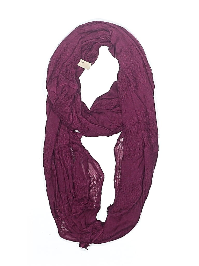 Pre-owned Ann Taylor Loft Scarf In Purple