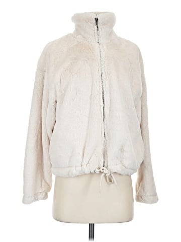 Paper Crane Faux Fur Jacket (view 1)