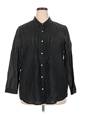 J.Jill 3/4 Sleeve Button-Down Shirt (view 1)