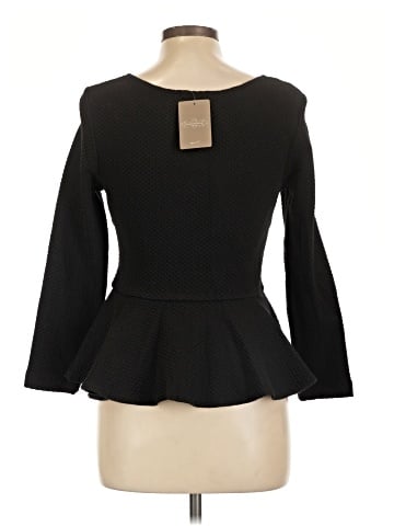 Ganni Long Sleeve Blouse (view 2)