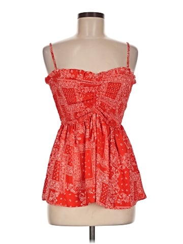 She + Sky Sleeveless Blouse (view 1)