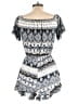 J for Justify Paisley Blue Romper Size L - photo 2