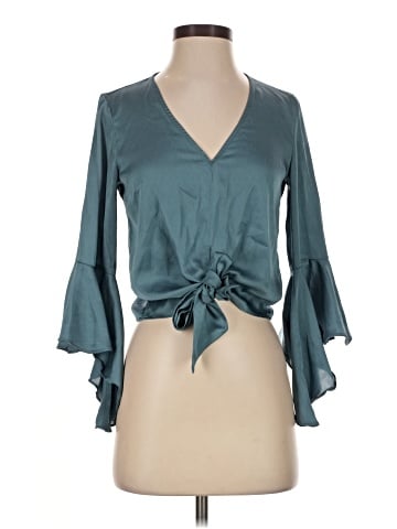 Bar III 3/4 Sleeve Blouse (view 1)