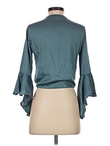 Bar III 3/4 Sleeve Blouse (view 2)