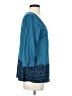 One World Teal Pullover Sweater Size S - photo 4