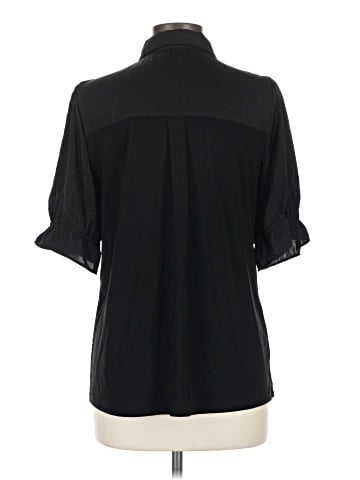 Anne Klein 3/4 Sleeve Button-Down Shirt (view 2)