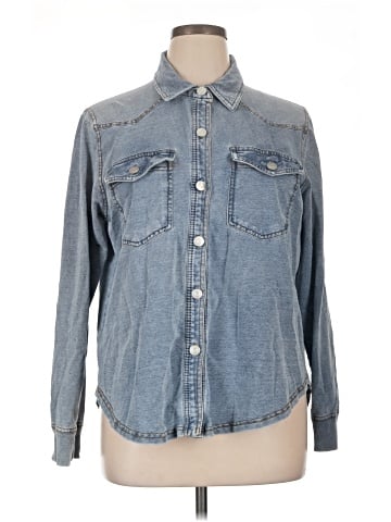 Jane and Delancey Long Sleeve Button-Down Shirt (view 1)