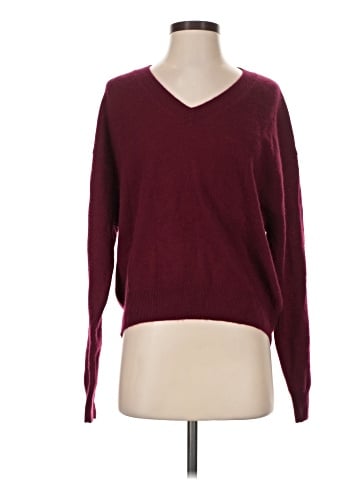 Crush Cashmere Pullover Sweater (view 1)