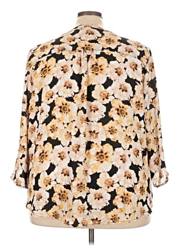 Maurices 3/4 Sleeve Blouse (view 2)