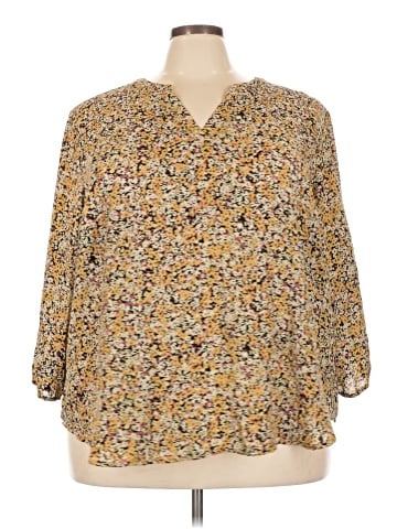 Maurices 3/4 Sleeve Blouse (view 1)