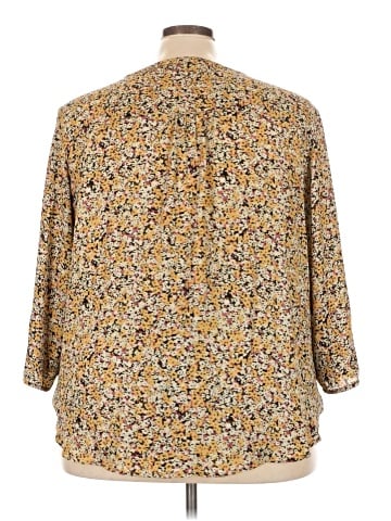 Maurices 3/4 Sleeve Blouse (view 2)