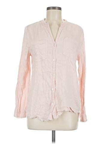Pure Navy Long Sleeve Blouse (view 1)