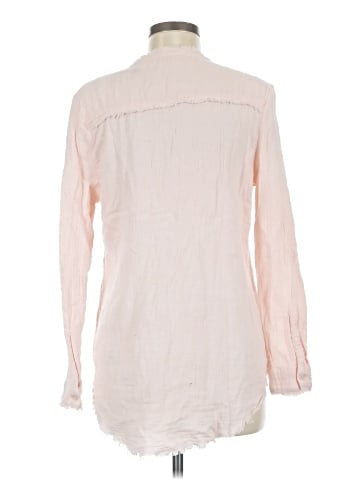 Pure Navy Long Sleeve Blouse (view 2)
