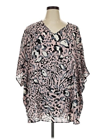 Spin Short Sleeve Blouse (view 1)