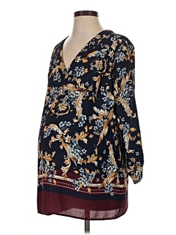 Motherhood 3/4 Sleeve Blouse (view 1)