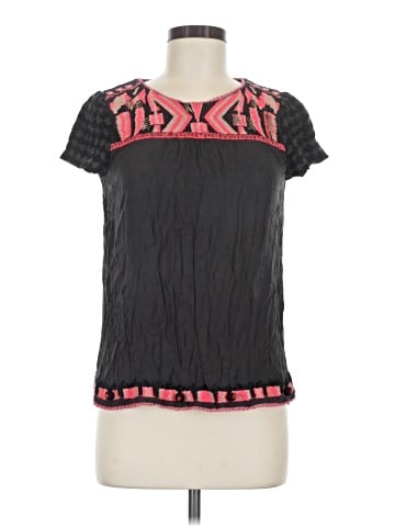 HD in Paris Short Sleeve Blouse (view 1)