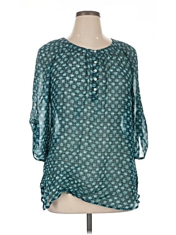 Apt. 9 3/4 Sleeve Blouse (view 1)