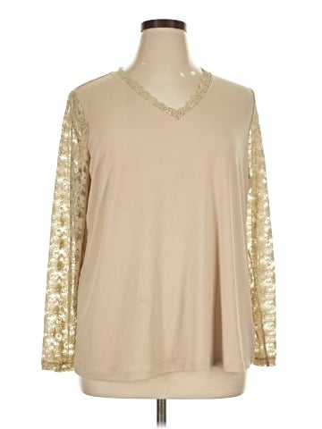 Susan Graver Long Sleeve Blouse (view 1)